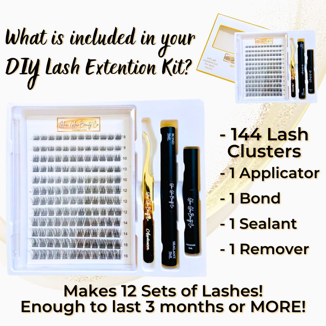 Glam On The Go DIY Lash Extensions Cluster Lashes