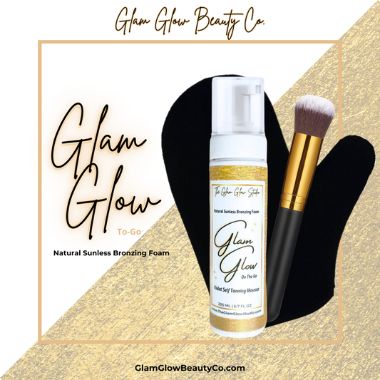 Glam Glow On The Go Self Tanner Bronzing Foam